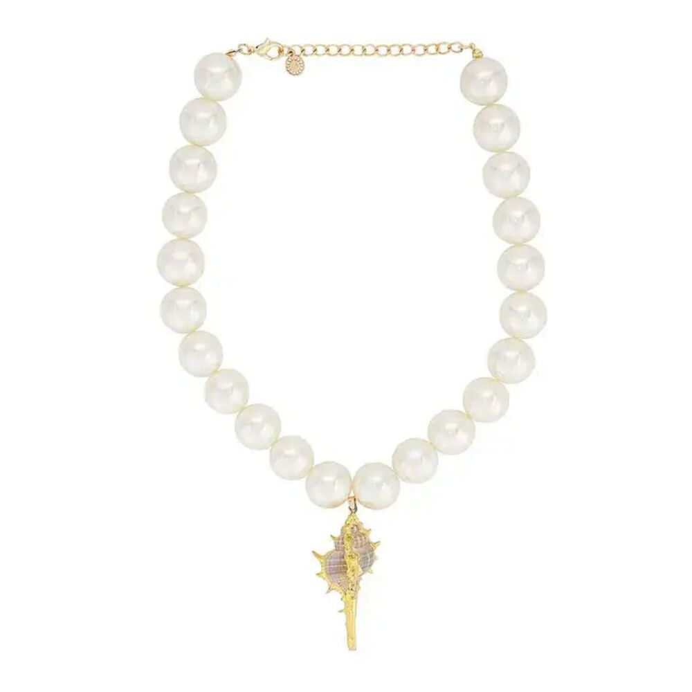 8 OTHER‎ REASONS Siren Pearl Shell Necklace NEW